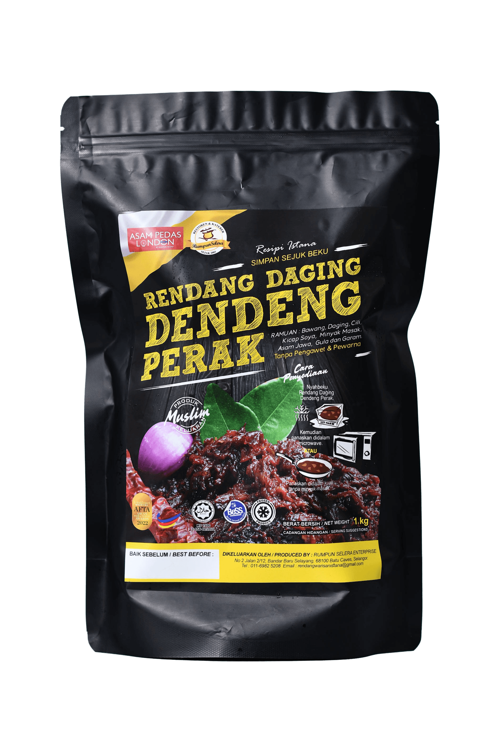 Rendang Dendeng Perak